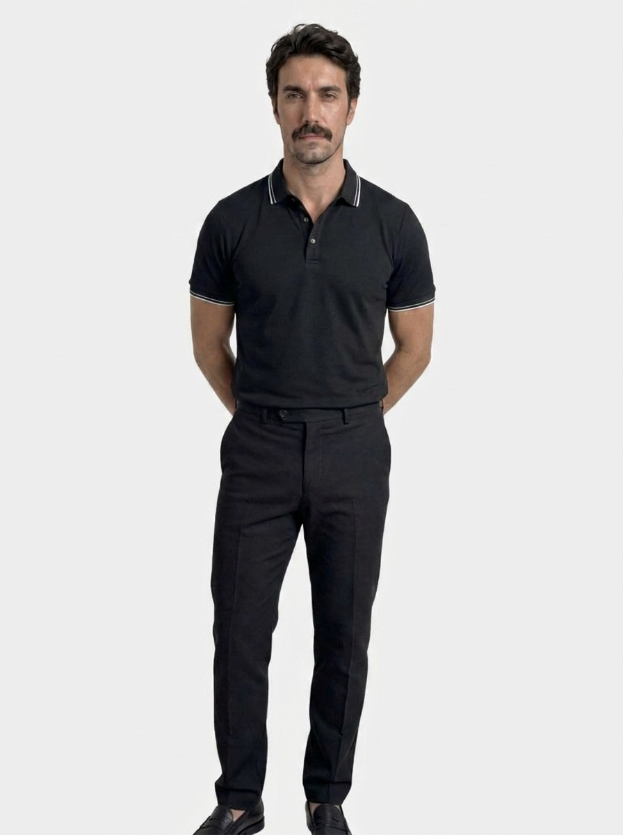 Obsidian Trim Polo
