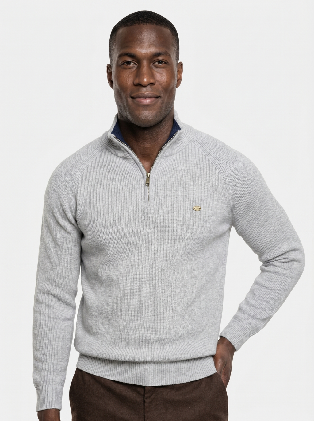 Elegante Quarter Zip Trui