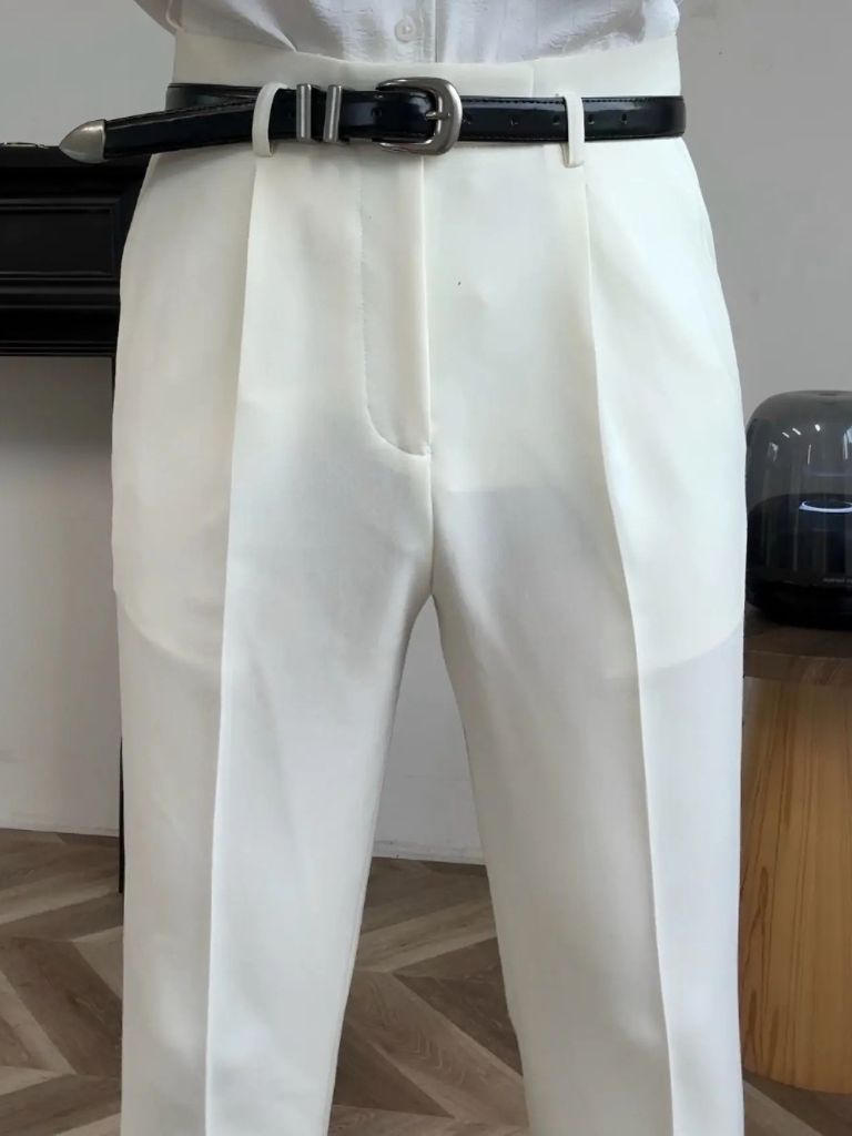 Hollywood Klassieke Broek (Riem Inbegrepen)