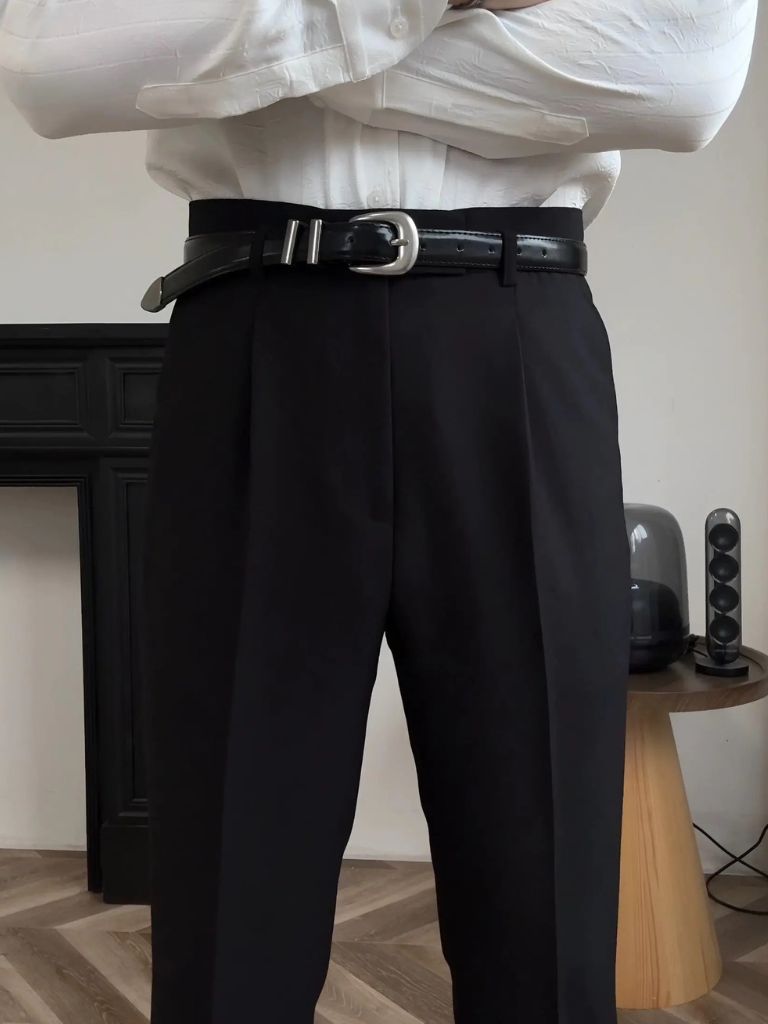 Hollywood Klassieke Broek (Riem Inbegrepen)