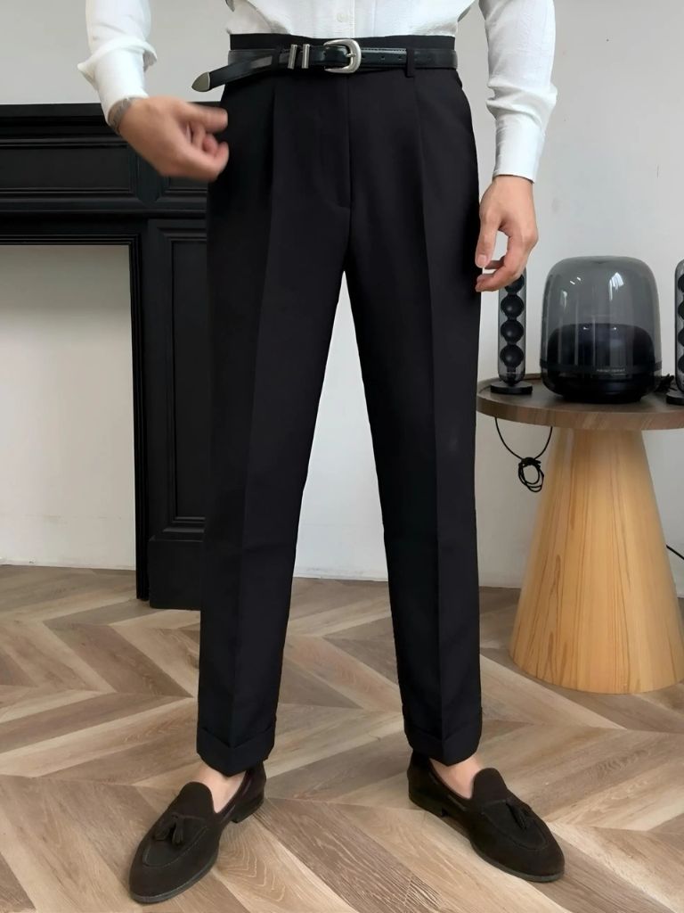 Hollywood Klassieke Broek (Riem Inbegrepen)