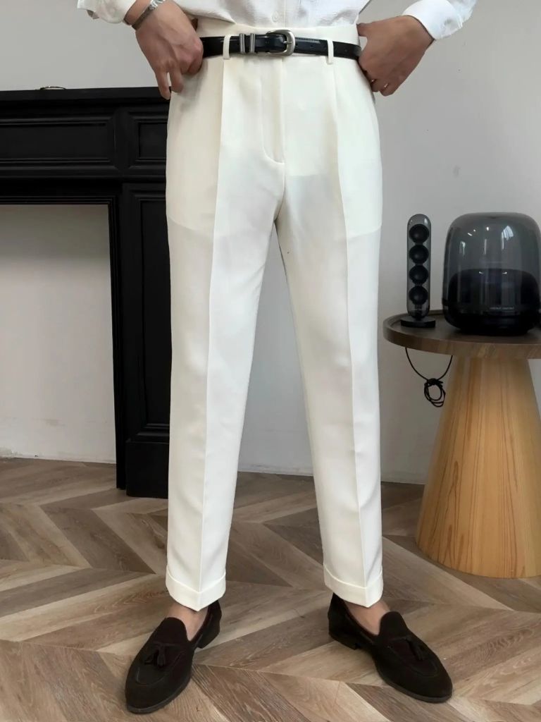 Hollywood Klassieke Broek (Riem Inbegrepen)