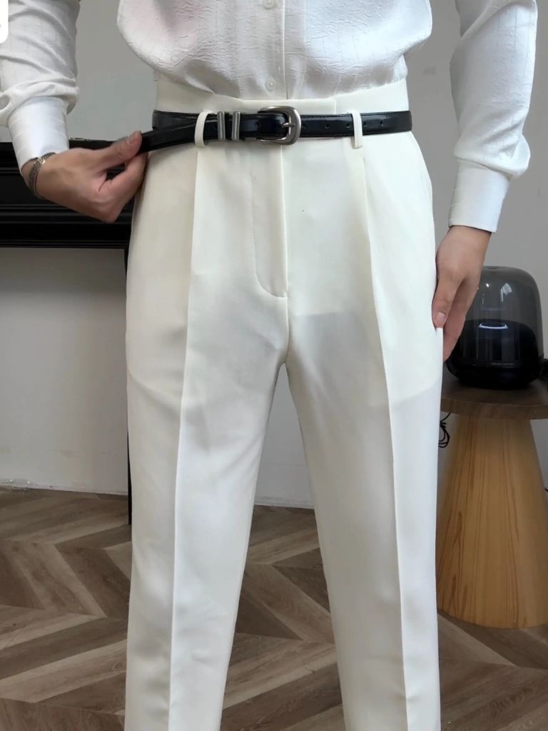 Hollywood Klassieke Broek (Riem Inbegrepen)