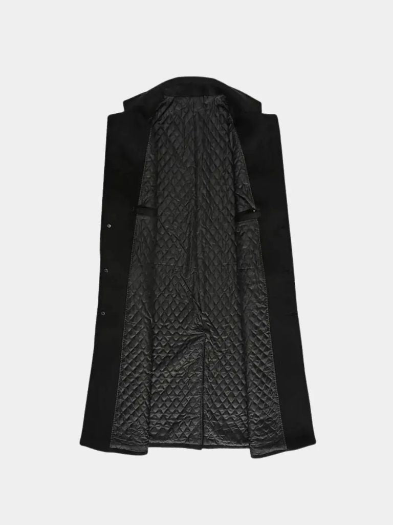 Heren Wolmix Trenchcoat