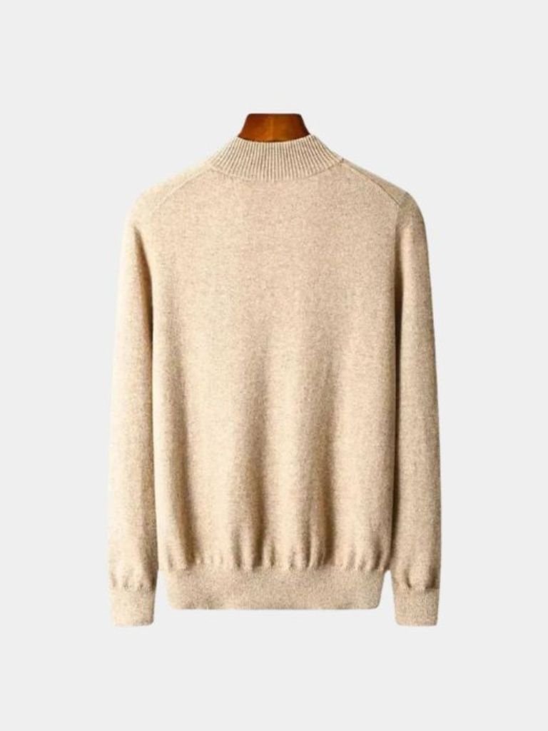 Merino Half Zip Trui