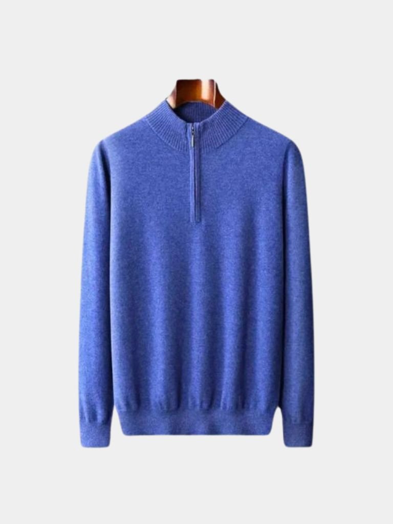 Merino Half Zip Trui