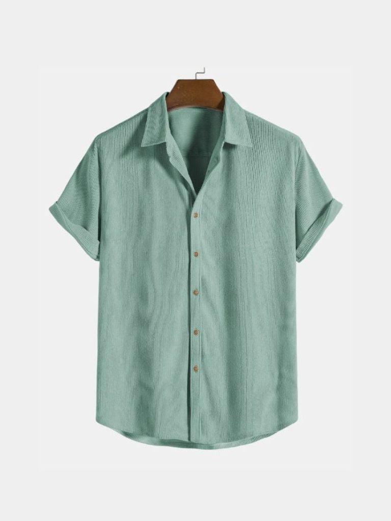 - Minimalistische Corduroy Shirt