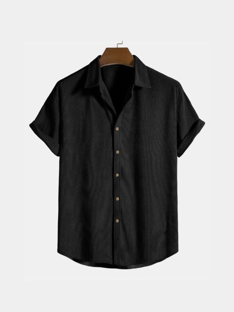 - Minimalistische Corduroy Shirt