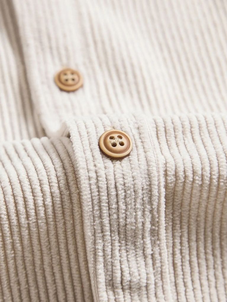 Minimalistische Corduroy Shirt