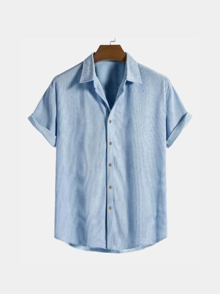 - Minimalistische Corduroy Shirt