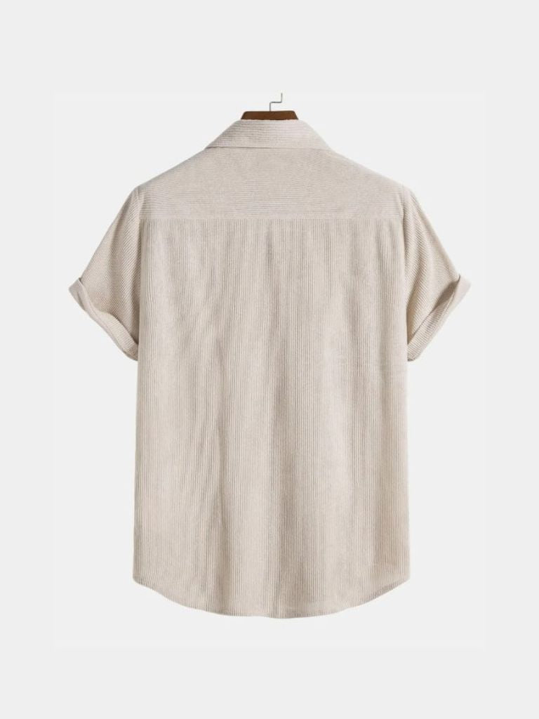 Minimalistische Corduroy Shirt