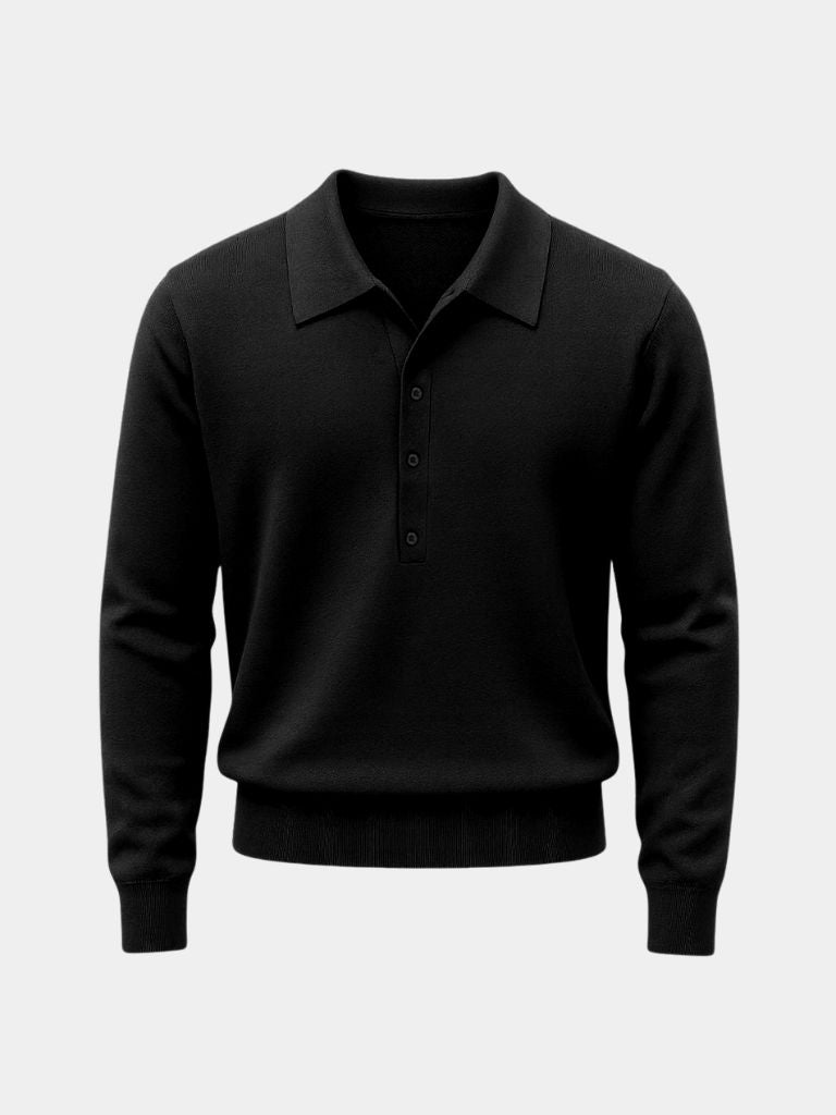 Oude Geld Brei Polo Pullover