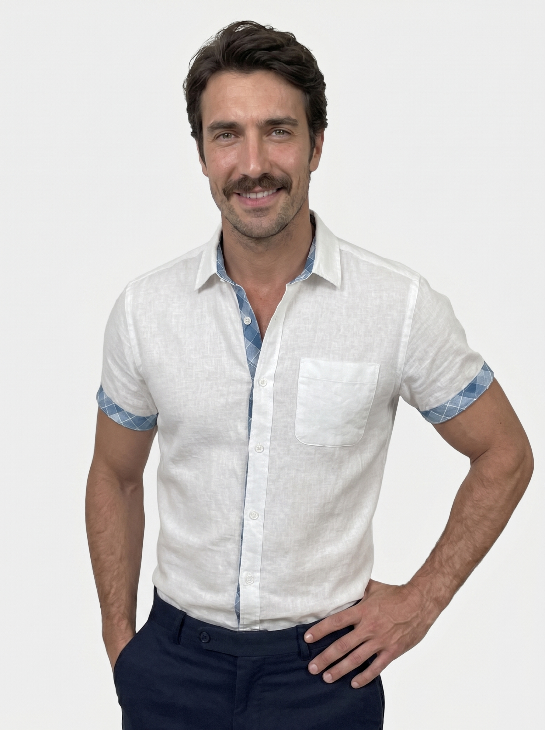 Ocean Detail Casual Shirt