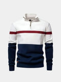 Quarter-Zip Trui - Cross & Crown