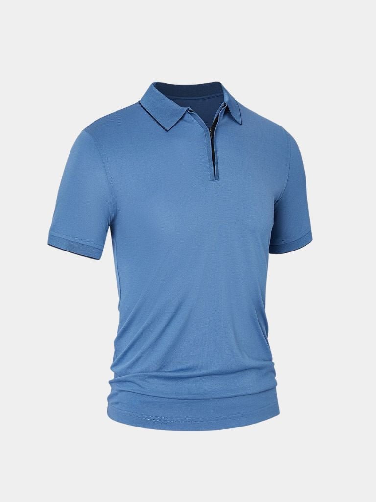 Regis Quarter Zip Polo