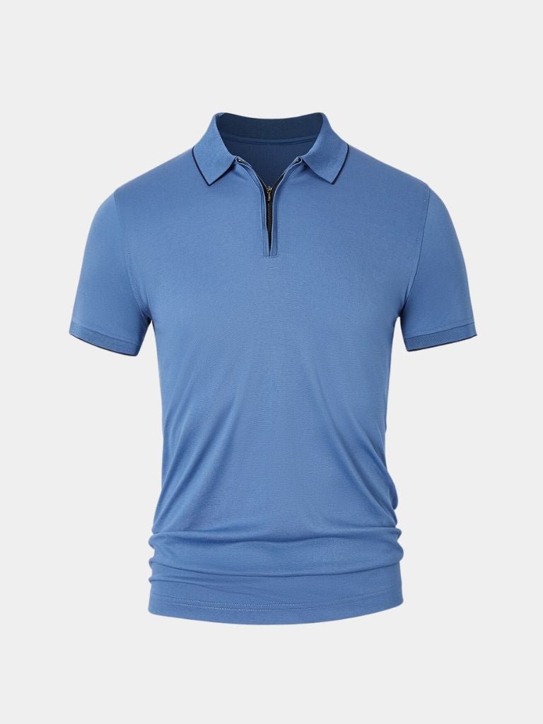 Regis Quarter Zip Polo