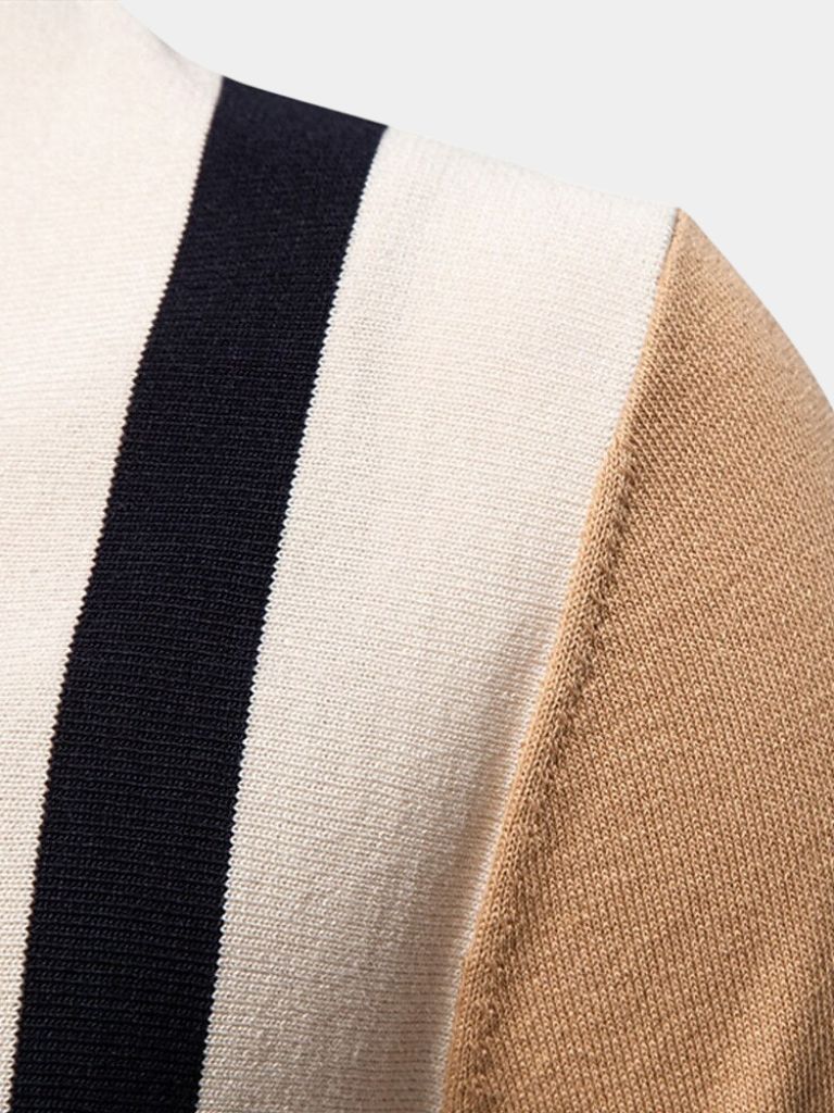 Retro Stripe Polo