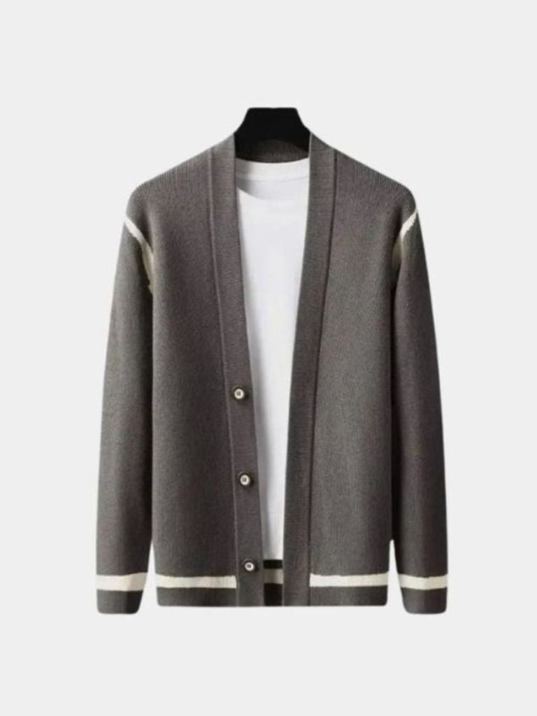 Zachte Casual Brei Cardigan