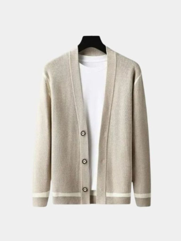 Zachte Casual Brei Cardigan