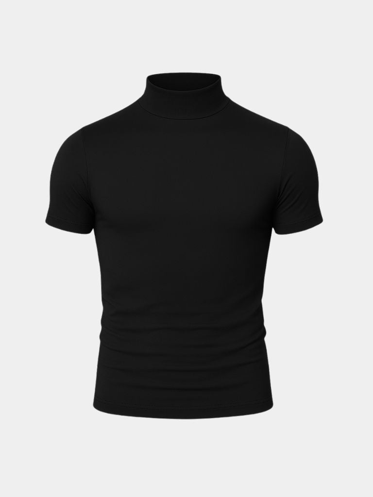 Effen Casual Turtle Neck T-Shirt
