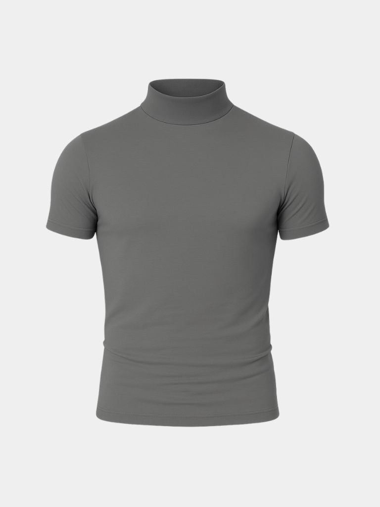 Effen Casual Turtle Neck T-Shirt