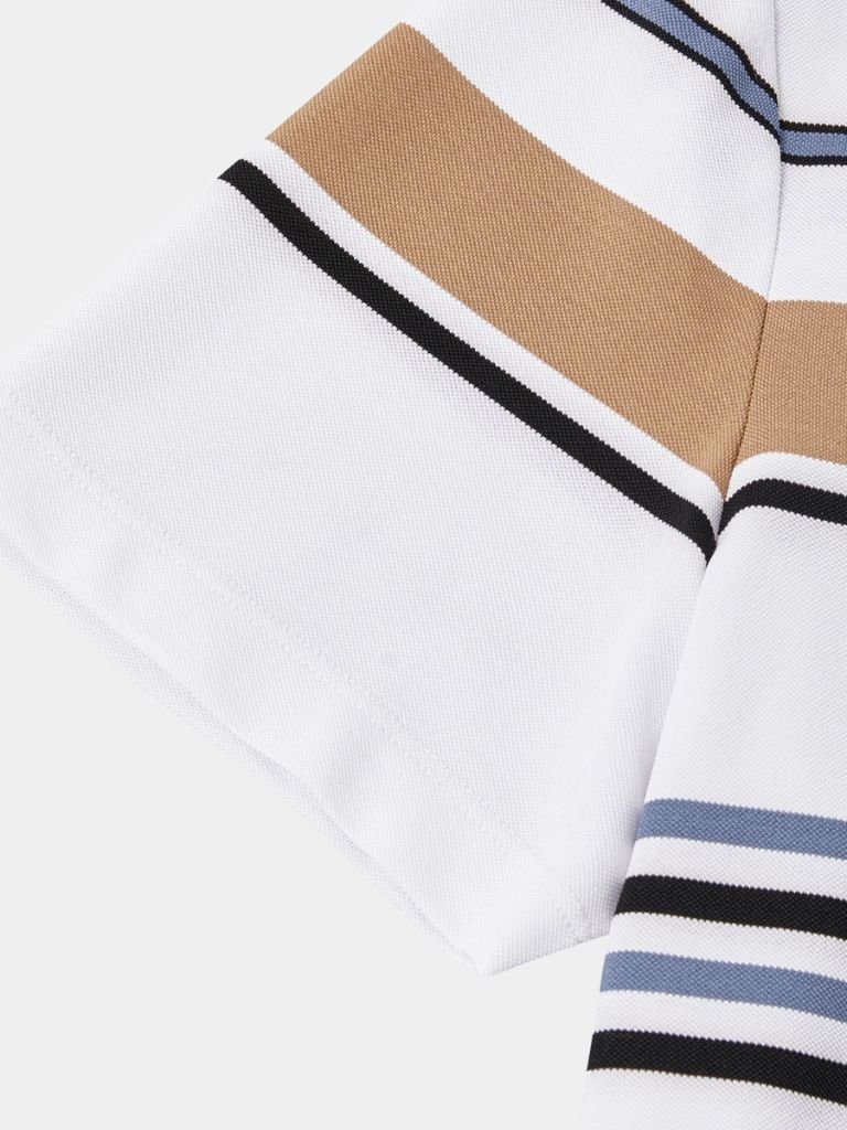 Zonsondergang Stripe Polo