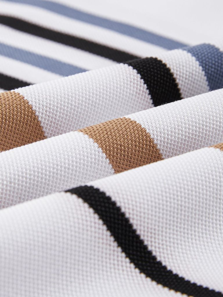Zonsondergang Stripe Polo