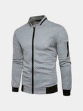 Textured Casual Bomberjack