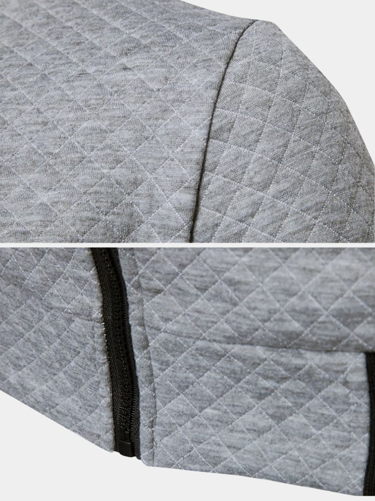 Textured Casual Bomberjack