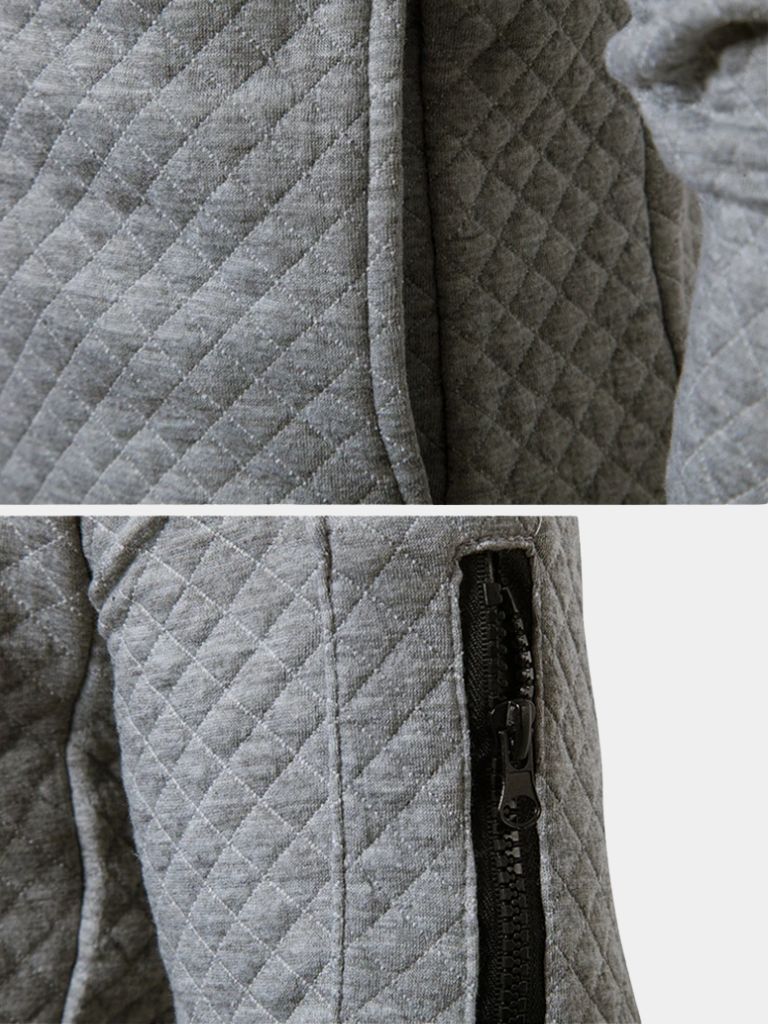 Textured Casual Bomberjack