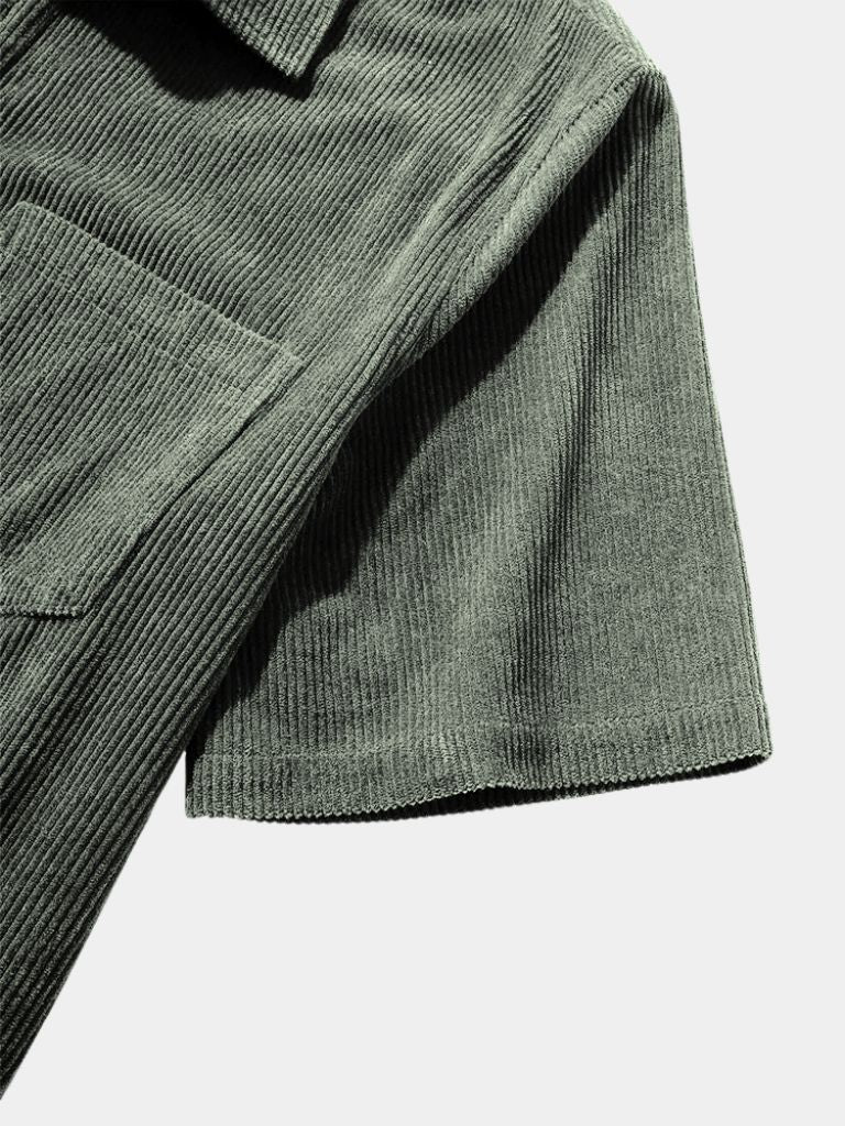 Textured Korte Mouwen Shirt