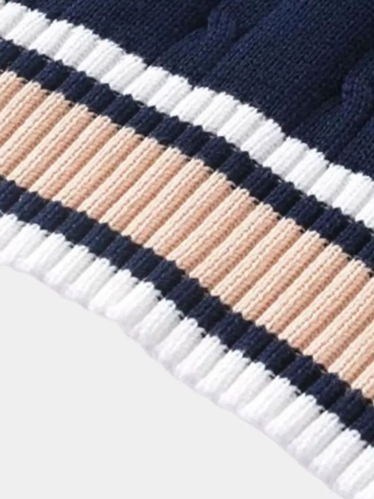 V-hals Elegante Gebreide Vest