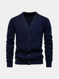 V-hals Gebreide Cardigan