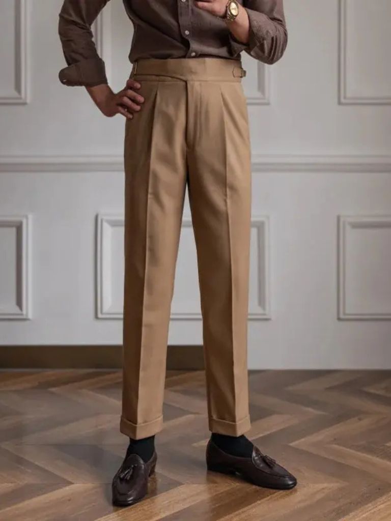 Vintage Britse Stijl Broeken
