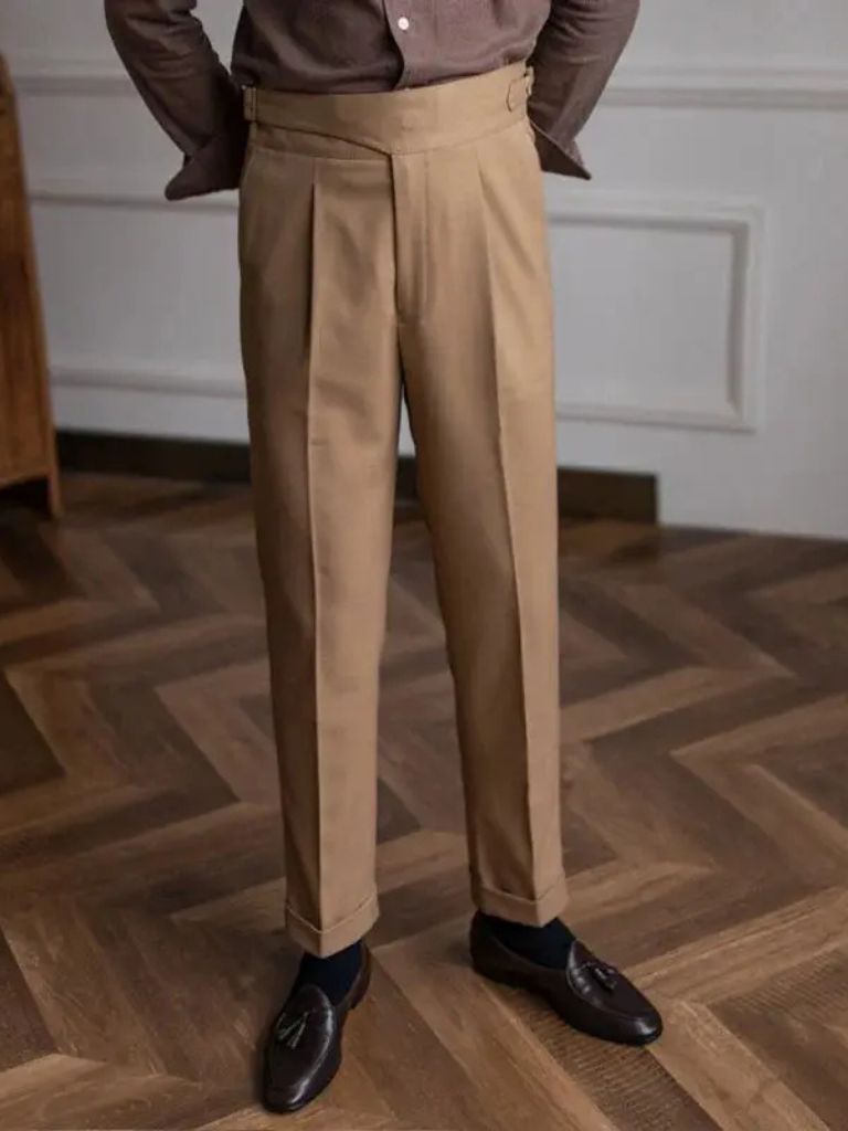 Vintage Britse Stijl Broeken