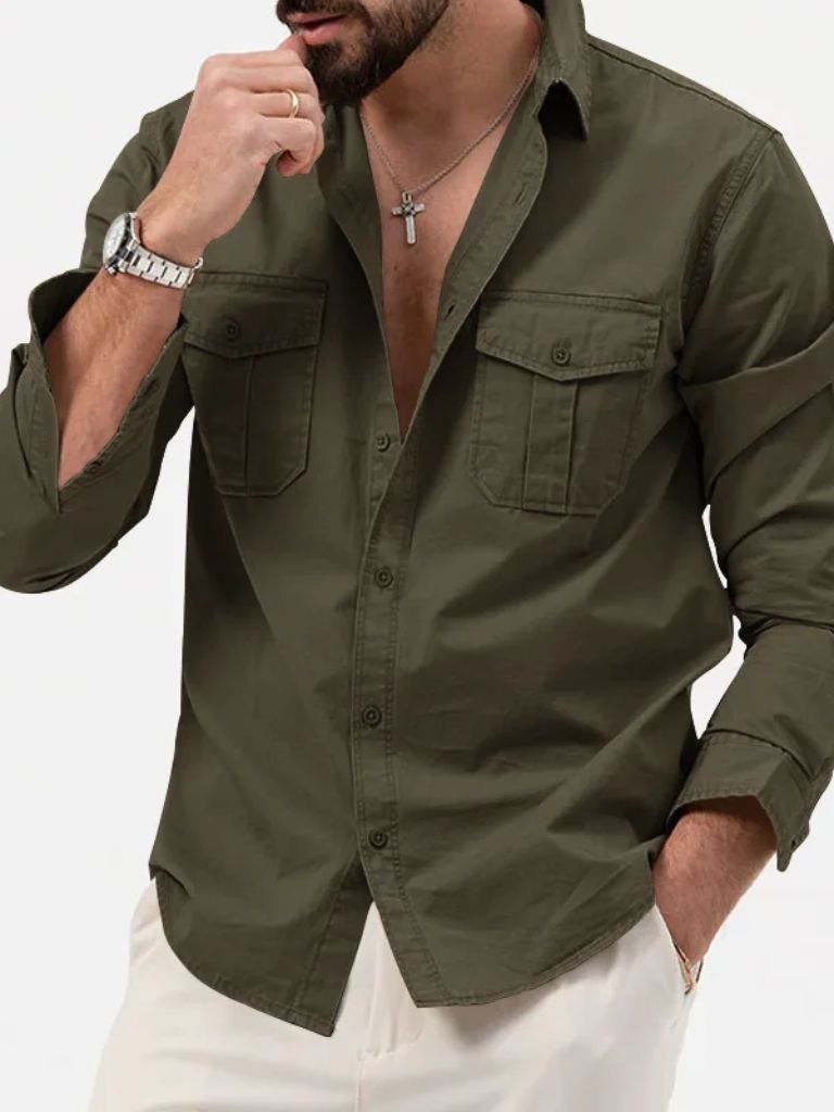 Vintage Lange Mouwen Shirt