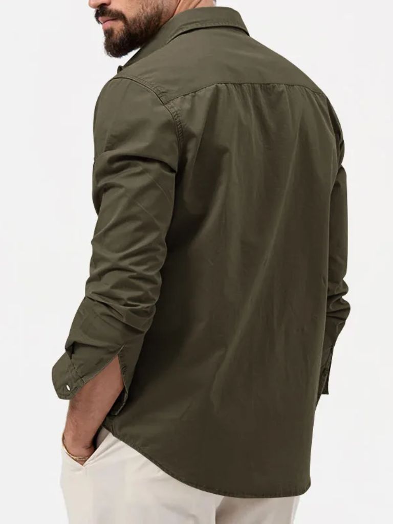 Vintage Lange Mouwen Shirt