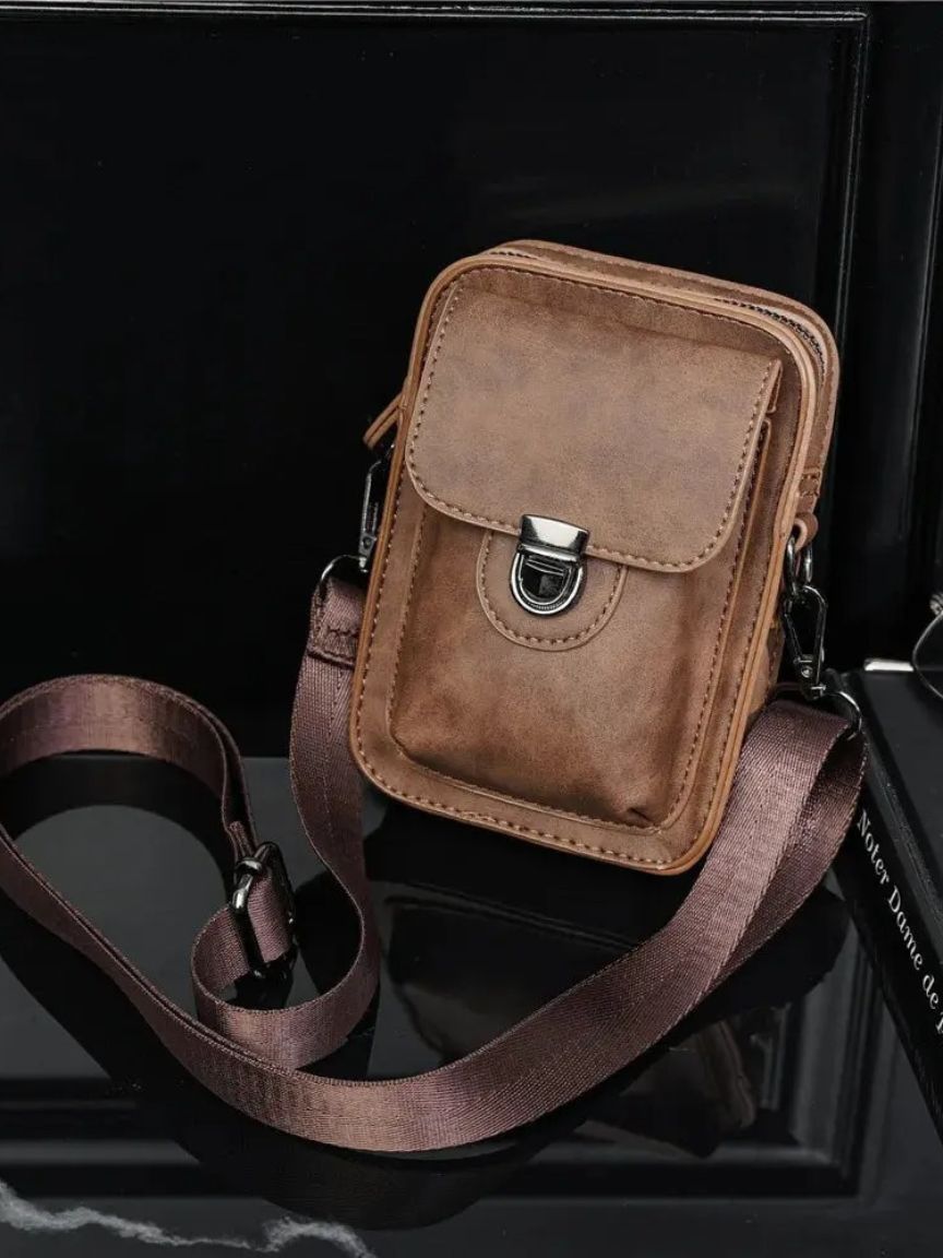 Vintage Mini Leren Schoudertas