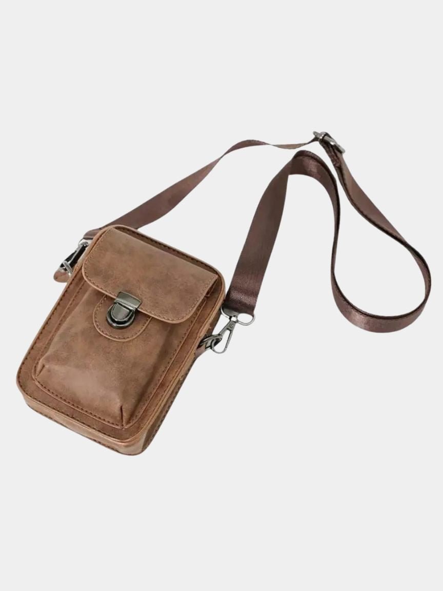 Vintage Mini Leren Schoudertas